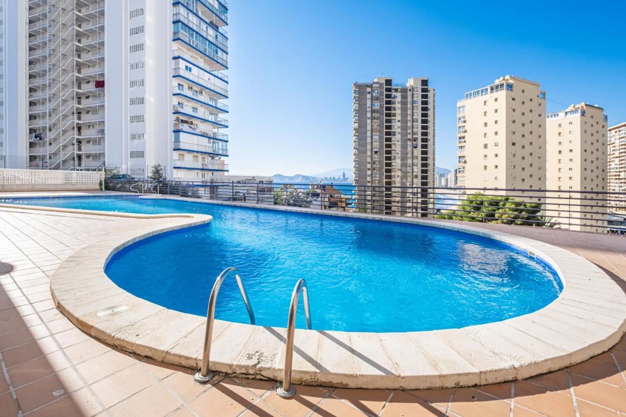Tropic Mar Apartment 15-A Sea Views Levante Beach ベニドルム エクステリア 写真