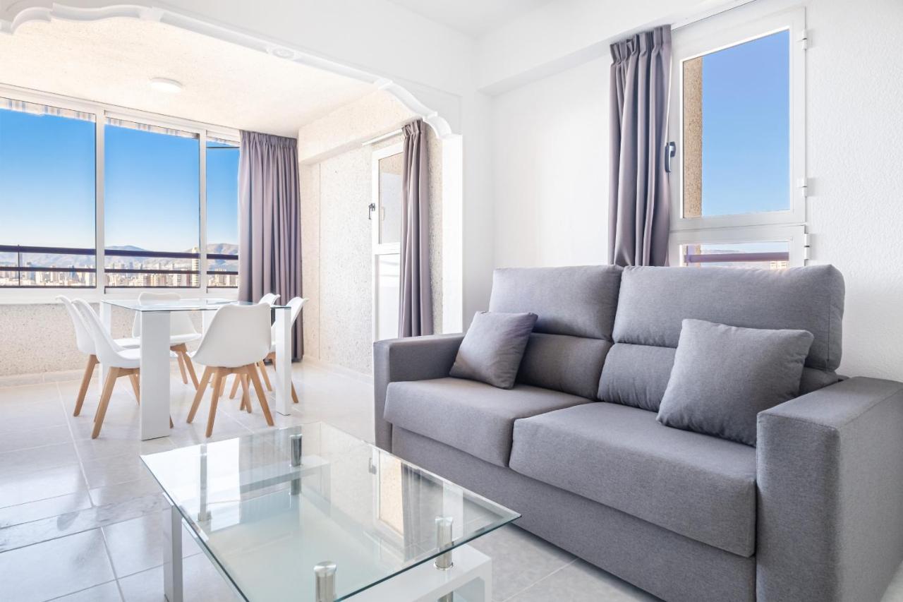 Tropic Mar Apartment 15-A Sea Views Levante Beach ベニドルム エクステリア 写真