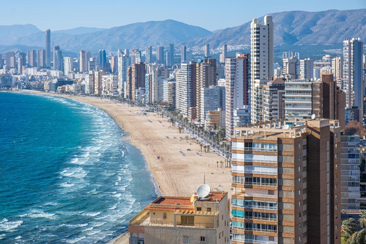 Tropic Mar Apartment 15-A Sea Views Levante Beach ベニドルム エクステリア 写真