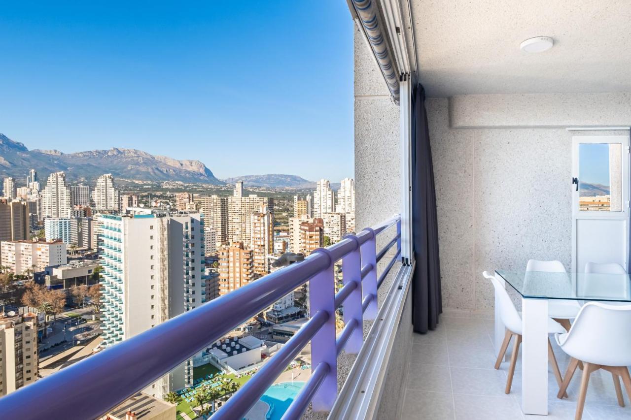 Tropic Mar Apartment 15-A Sea Views Levante Beach ベニドルム エクステリア 写真