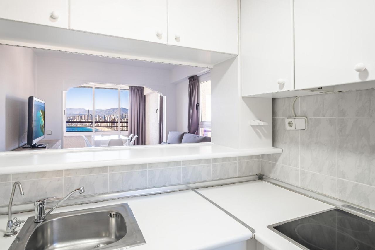 Tropic Mar Apartment 15-A Sea Views Levante Beach ベニドルム エクステリア 写真