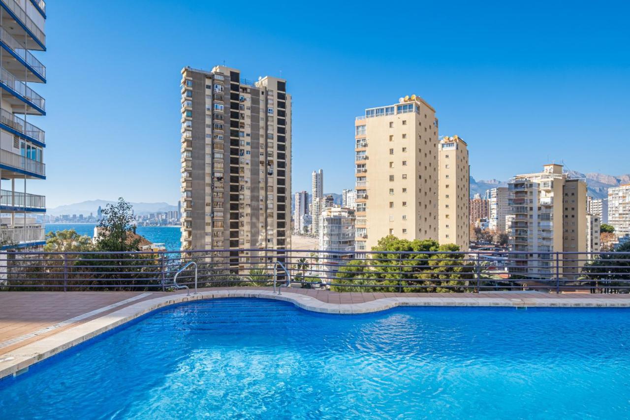 Tropic Mar Apartment 15-A Sea Views Levante Beach ベニドルム エクステリア 写真