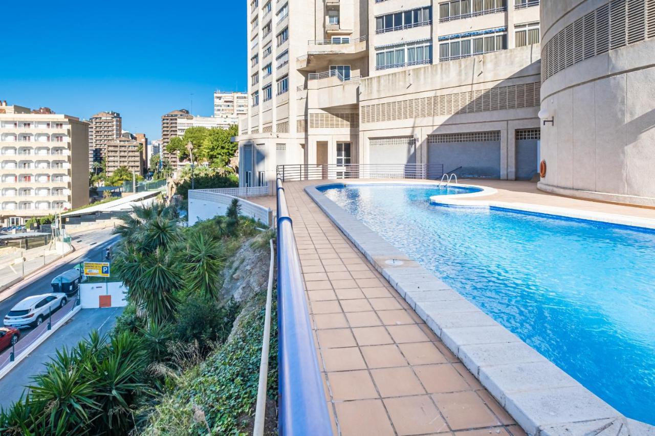 Tropic Mar Apartment 15-A Sea Views Levante Beach ベニドルム エクステリア 写真